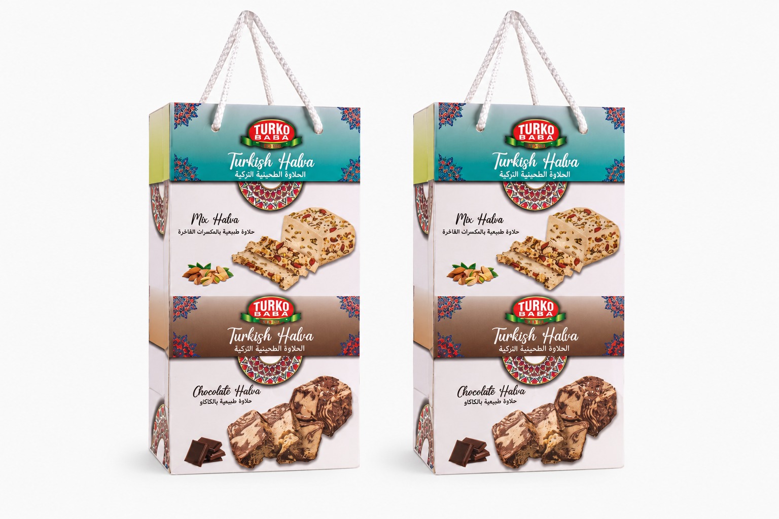 2'Li Çantalı Helva (400 Gr)